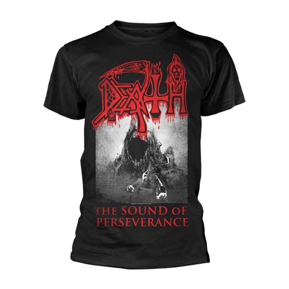 Death Unisex Adult The Sound Of Perseverance T-Shirt / Black